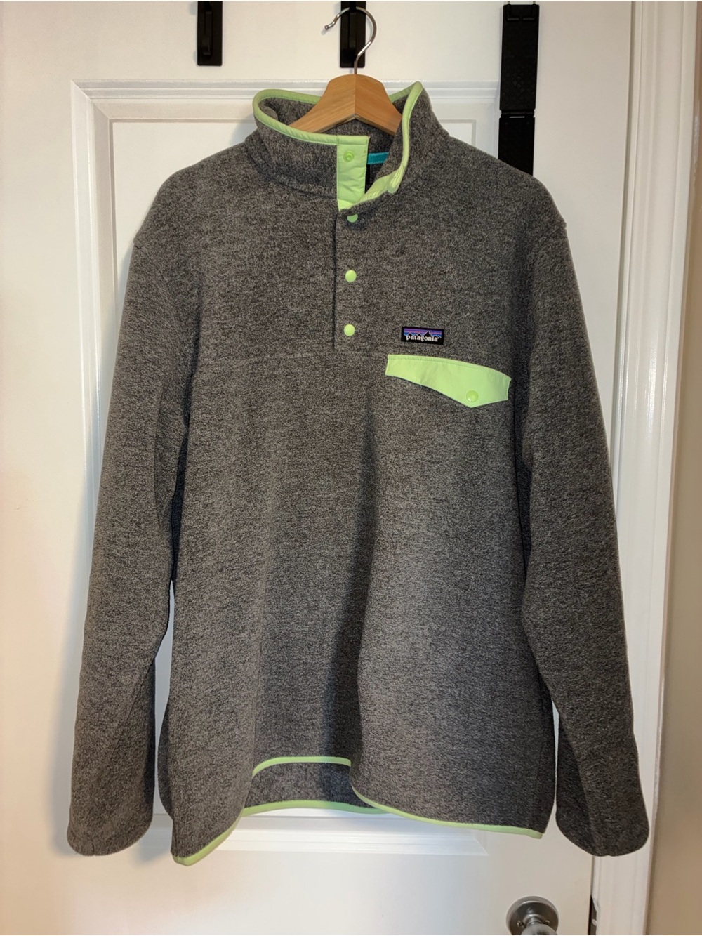 Patagonia Heather Gray Synchilla